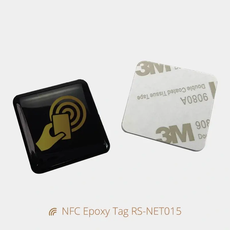 Hard Epoxy NFC Label PVC NFC Stickers for Smart Interaction
