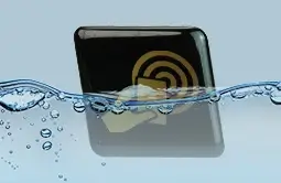 Epoxy NFC tag is waterproof