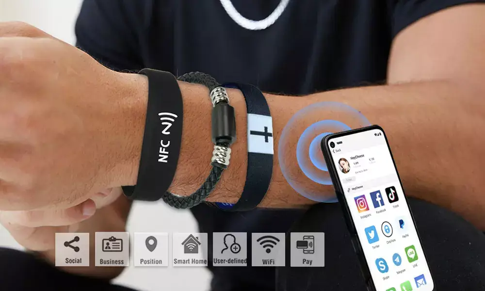 NFC BRACELETS WHOLESALE & CUSTOM