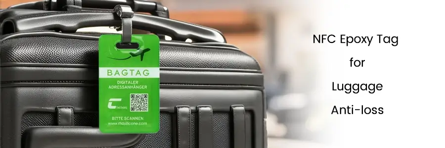 nfc epoxy tag for luggage tag anti-loss