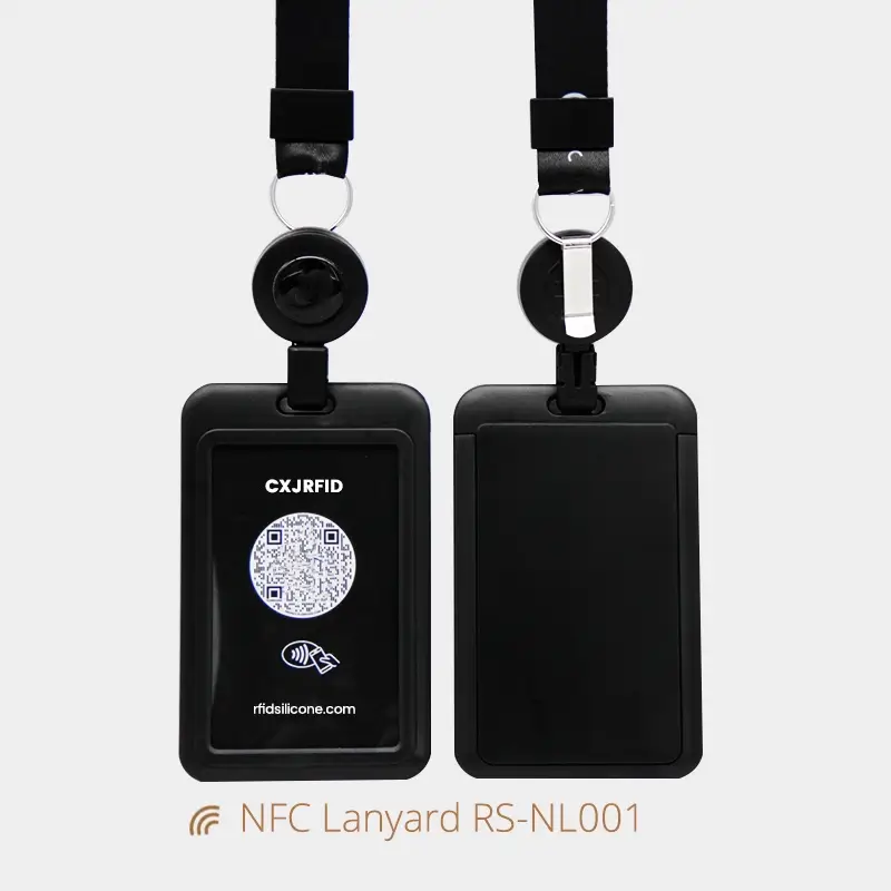 Stretchable NFC Badges Event ID Card NFC Lanyards