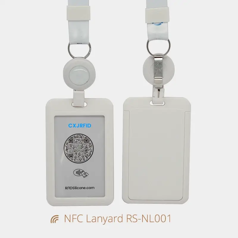 Stretchable NFC Badges Event ID Card NFC Lanyards