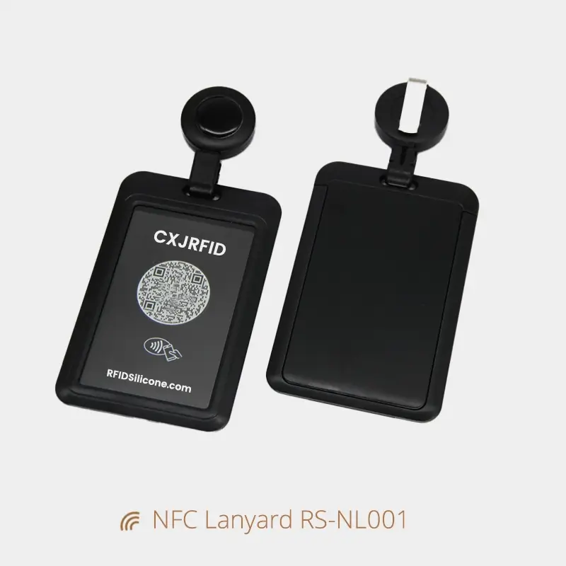 Stretchable NFC Badges Event ID Card NFC Lanyards