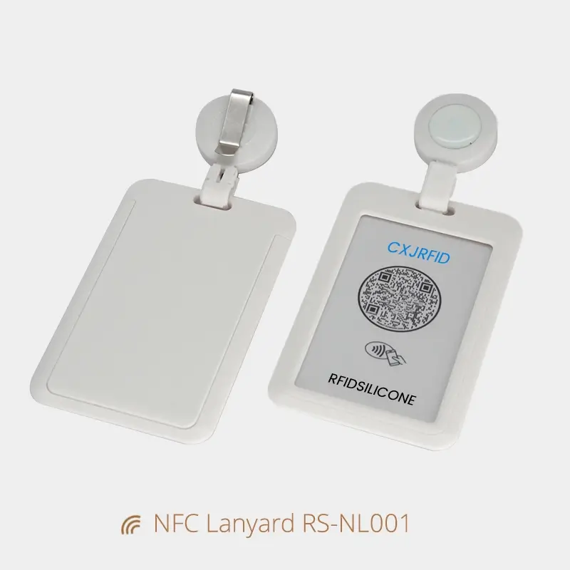 Stretchable NFC Badges Event ID Card NFC Lanyards