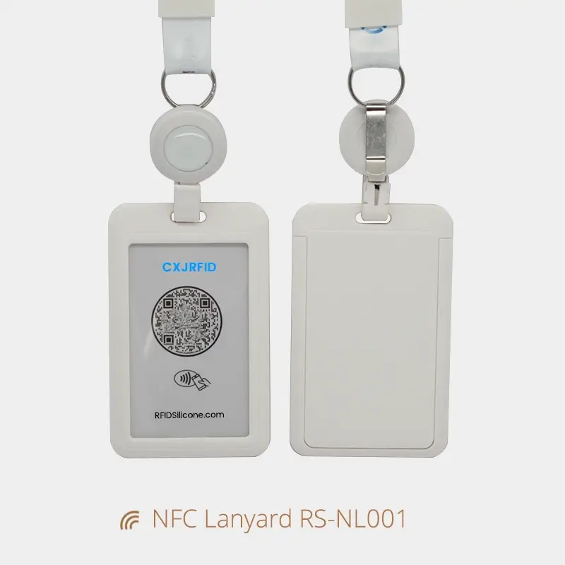Stretchable NFC Badges Event ID Card NFC Lanyards