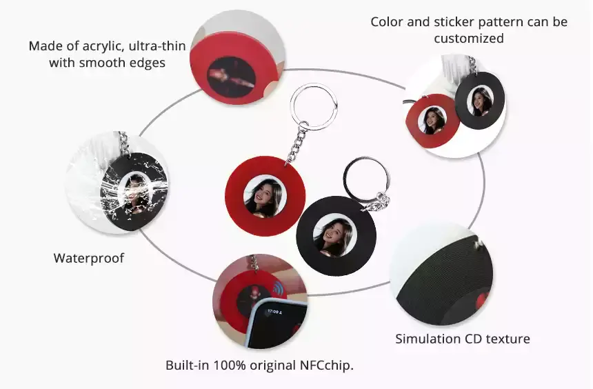 details of nfc music card rs-ncd05