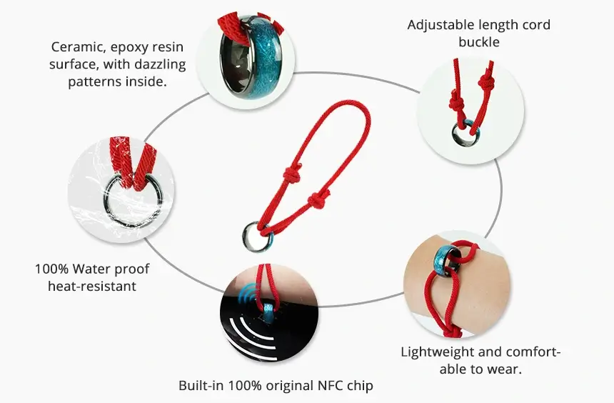 details of nfc bracelet rs-nw022