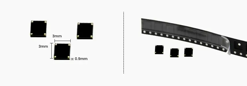 size and design of rfid micro tag rs-rmt02