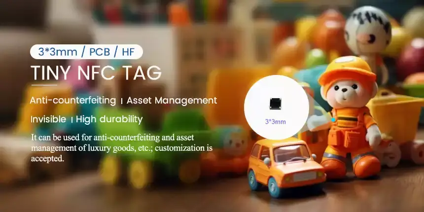 tiny nfc tag 3*3mm pcb mini tag for nfc tag supplier