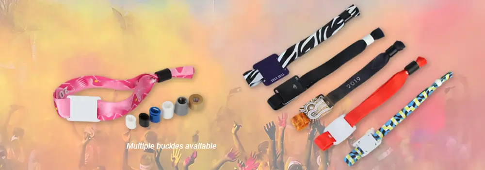 RFID Fabric Wristbands