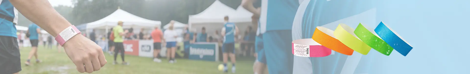 RFID Tyvek Wristbands