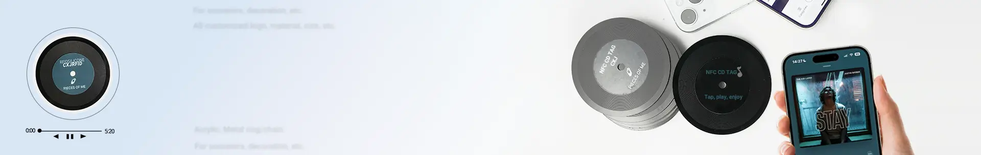 NFC CD Tags