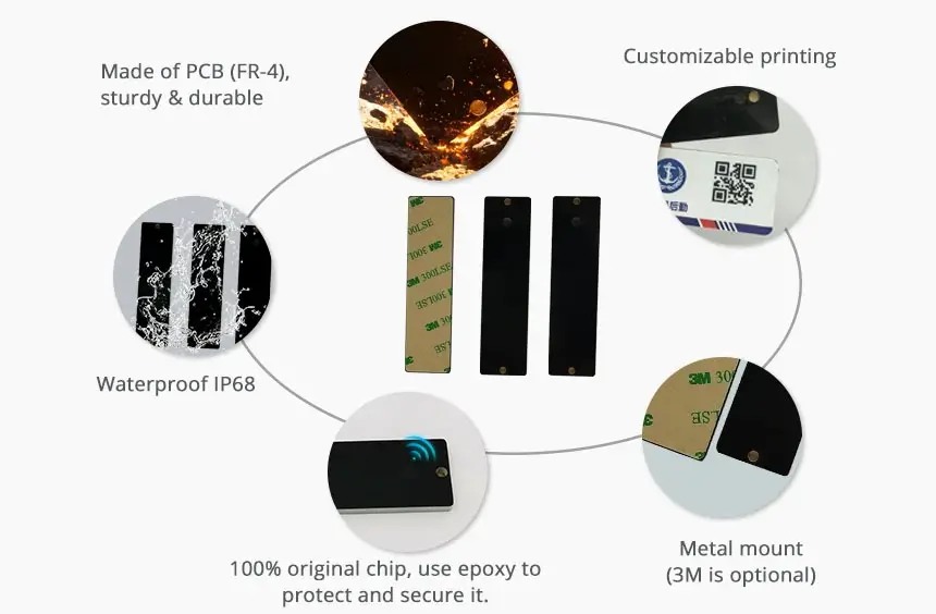 the details of the rfid pcb tag rs-pt9525