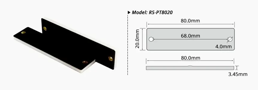 size of rfid pcb tag rs-pt8020 size of rfid pcb tag rs-pt8020