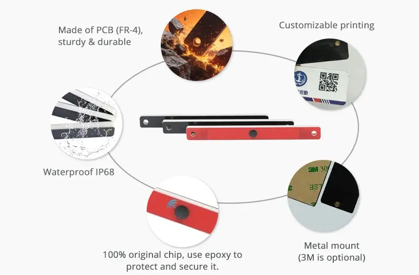 details of rfid pcb tag rs-pt8008