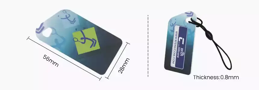 size of nfc keychain rs-nk004