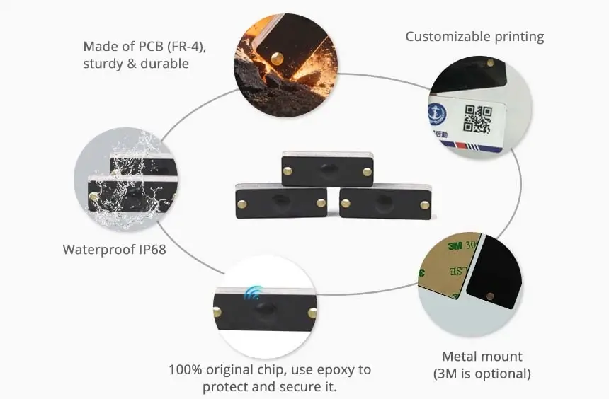 detials of rfid pcb tag rs-pt2208