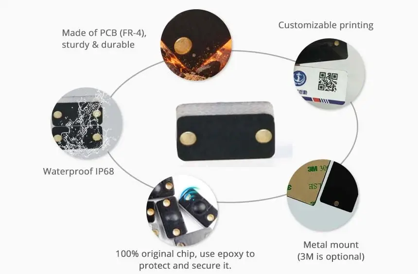 details of the rfid pcb tag rs-pt1307