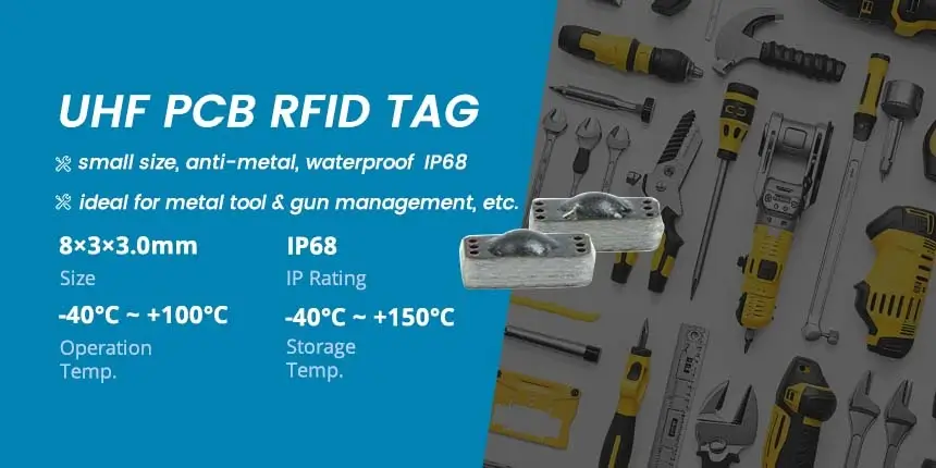 mini size pcb rfid uhf anti metal tag wholesaler