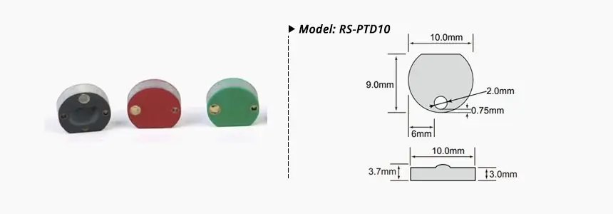 size of rfid pcb tag rs-ptd10 size of rfid pcb tag rs-ptd10