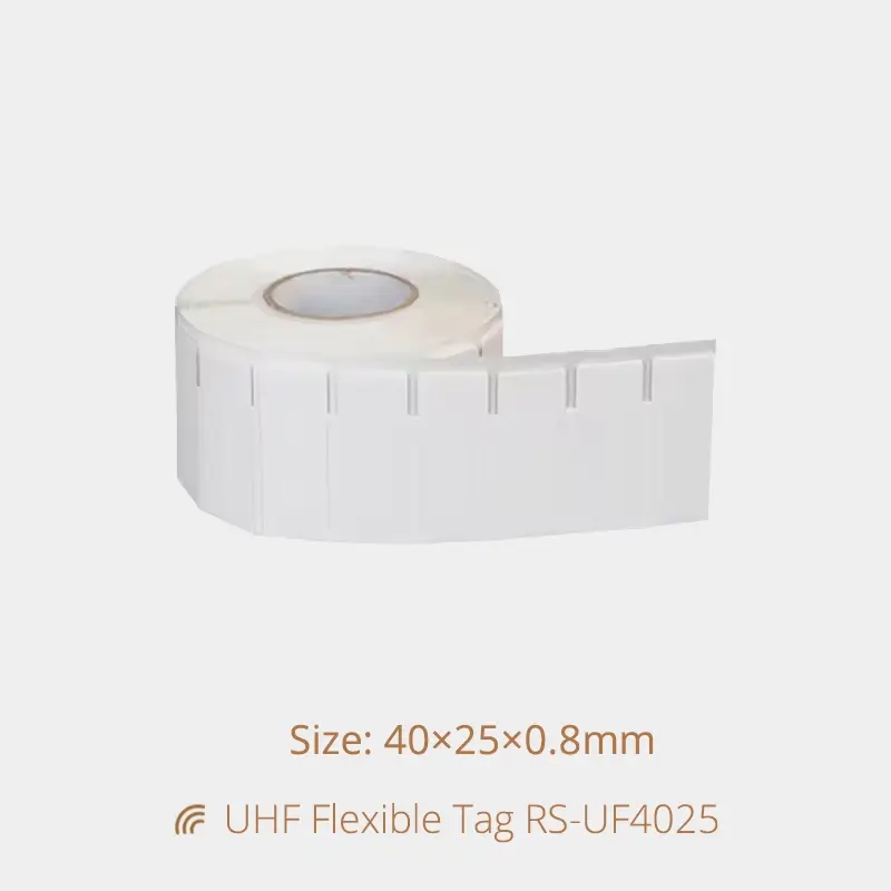 UHF Anti Metal RFID Tag Flexible for Curved Surfaces