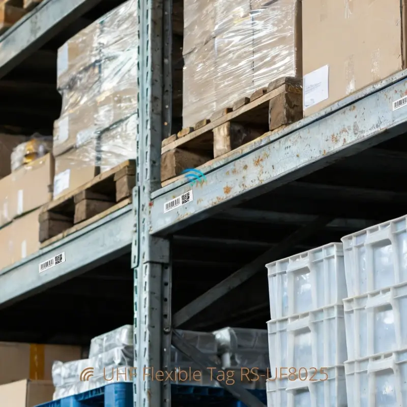 UHF Flexible Printable RFID Tags for Metal Surfaces