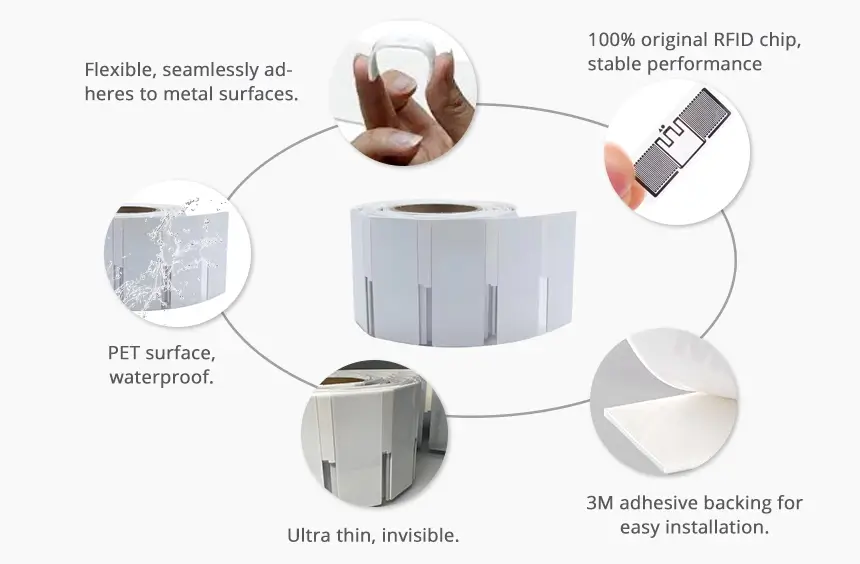 details of uhf flexible anti-metal rs-uf10040a