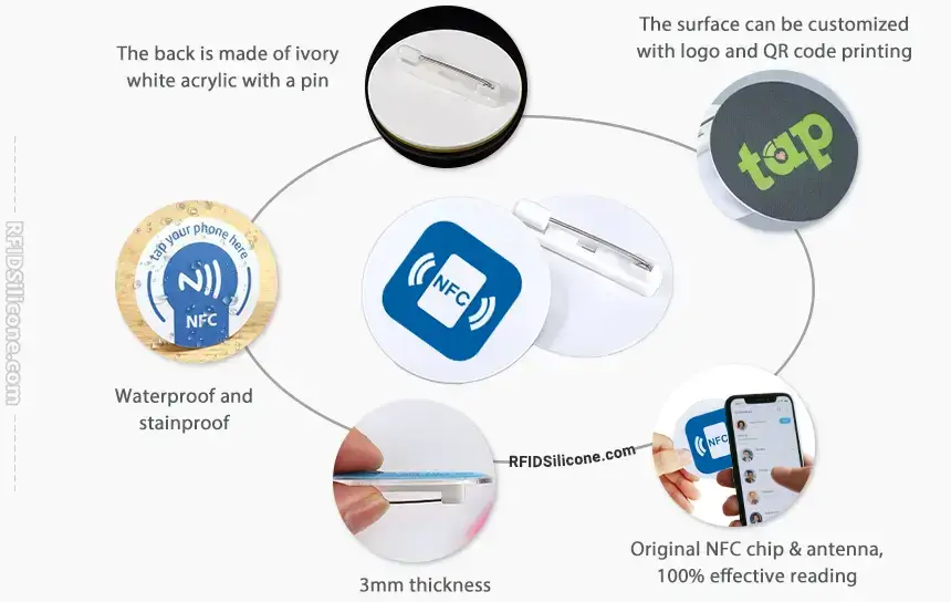 Product Details CXJ NFC Pin RS-NP007 Product Details CXJ NFC Pin RS-NP007