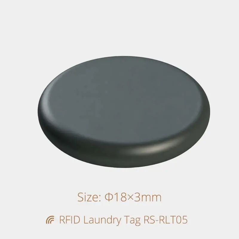 UHF RFID Laundry Tag for Linen Tracking PPS Button