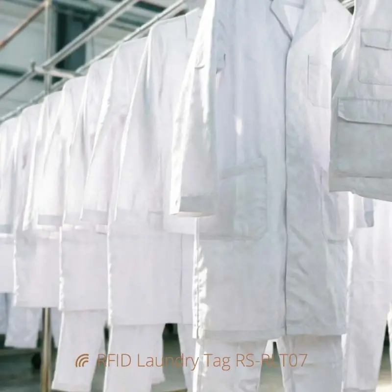 RFID Washable Tag for Uniform Management PPS Button