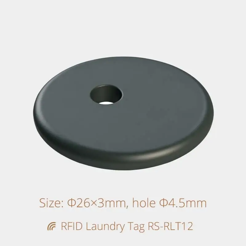 Industry Button RFID Laundry Tag for Workwear Washing