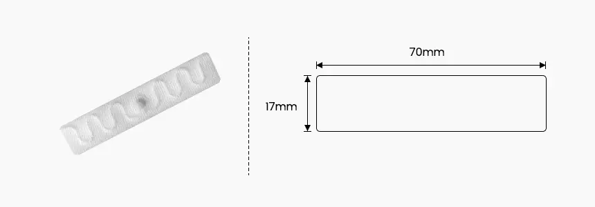 size of polyester rfid laundry tag rs-rlt19 size of polyester rfid laundry tag rs-rlt19