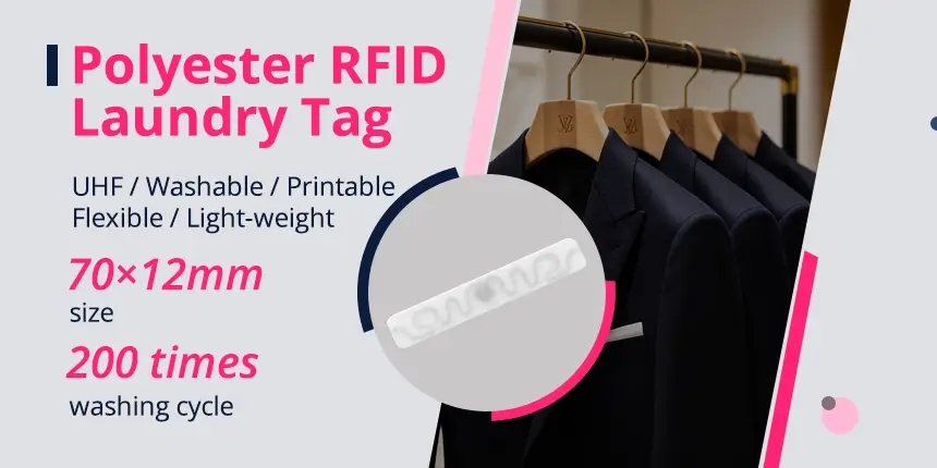 Factory Price UHF Fabric RFID Tags for Linen & Uniform Management