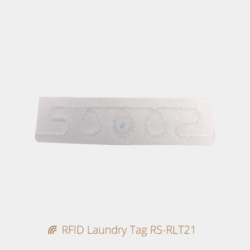 Durable RFID Clothing Labels Machine Washable UHF Tags