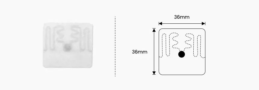 size of polyester rfid laundry tag rs-rlt24 size of polyester rfid laundry tag rs-rlt24