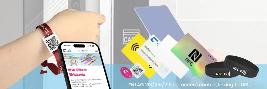 NTAG 213 / 215 / 216 for access control linking to url,...