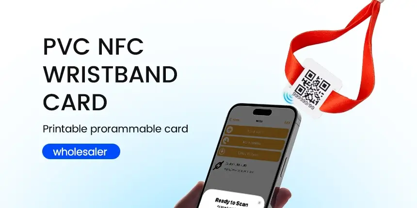 Factory Price Slider Custom NFC Card for Wristbands with QR Code Factory Price Slider Custom NFC Card for Wristbands with QR Code