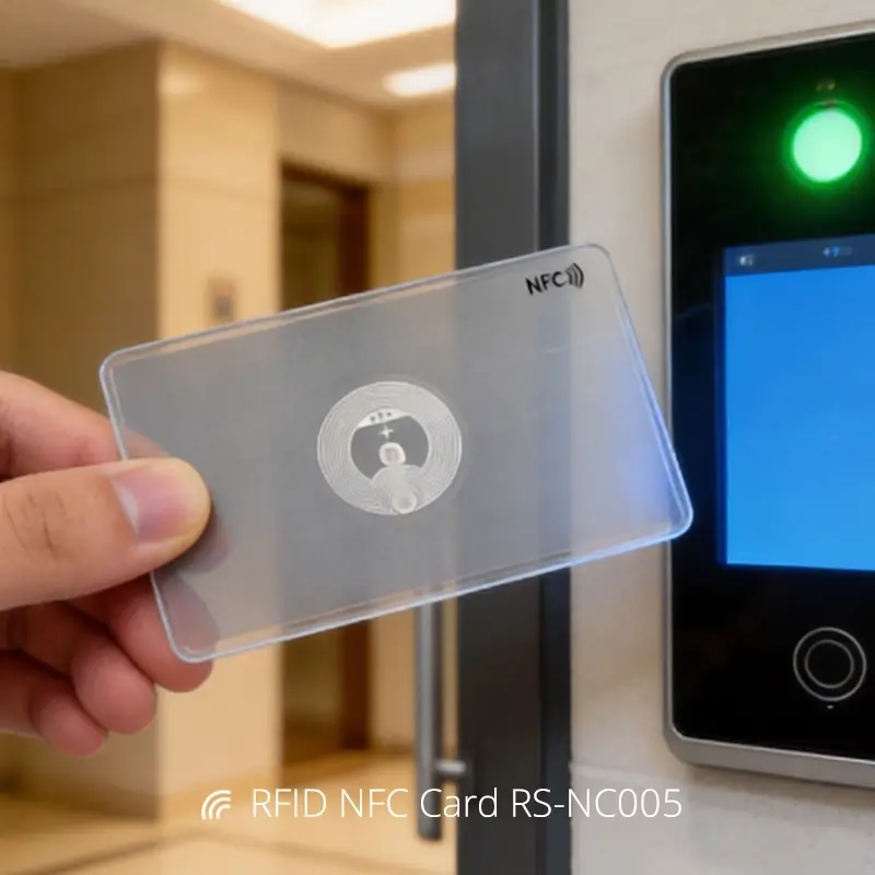 PVC Transparent NFC Card Printable & Pragrammable