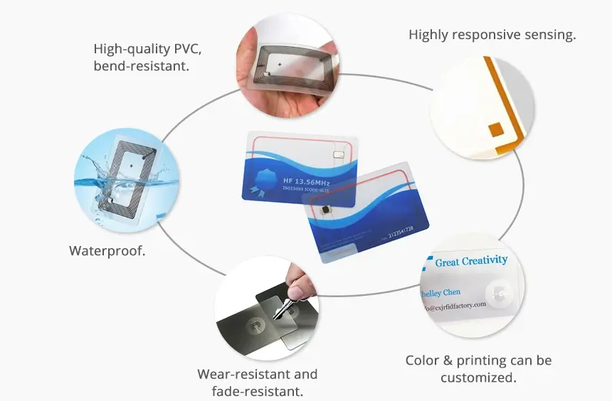 details of nfc pvc size rs-nc005