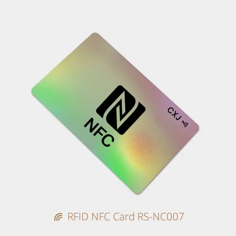 Laser Printable NFC Cards Waterproof PVC Card