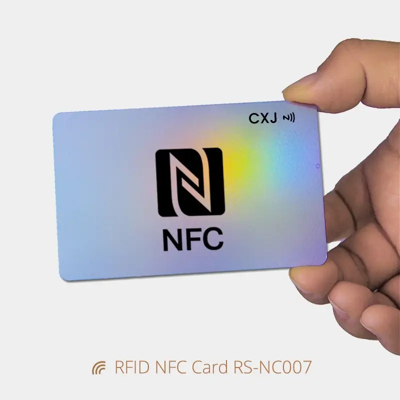 Laser Printable NFC Cards Waterproof PVC Card