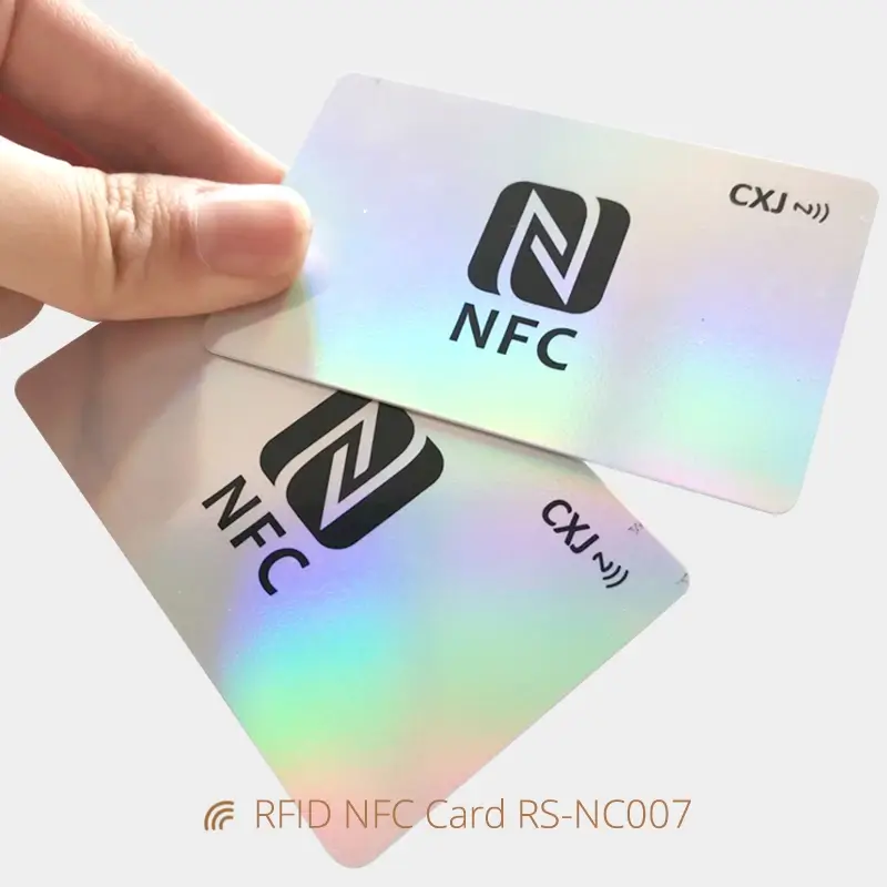 Laser Printable NFC Cards Waterproof PVC Card