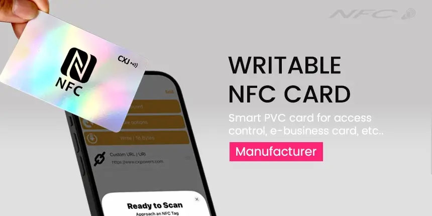 Laser Printable NFC Cards Waterproof PVC Card Supplier