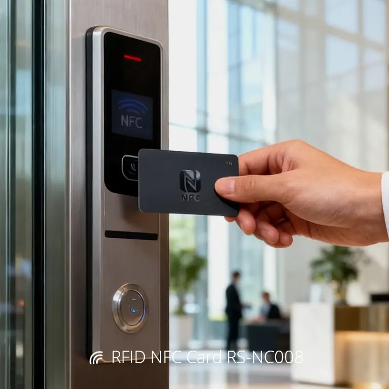 Printable PVC NFC Key Card for Smart Access Control