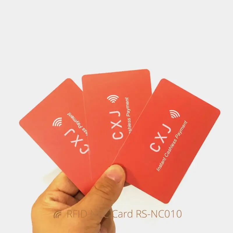 NTAG215 Cards Writable PVC Cards for Social Media