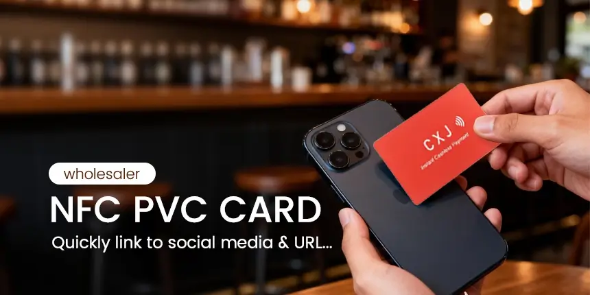 PVC NFC Tag Business Card with Logo & QR Code Wholesaler PVC NFC Tag Business Card with Logo & QR Code Wholesaler