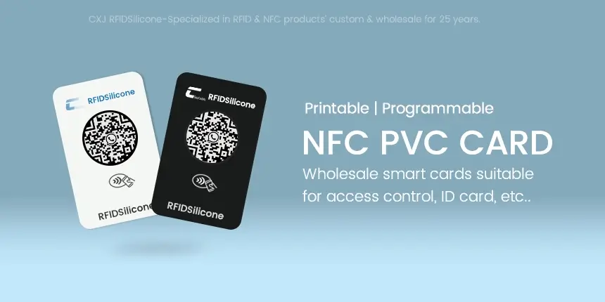 PVC NFC Tag Business Card with Logo & QR Code Wholesaler PVC NFC Tag Business Card with Logo & QR Code Wholesaler
