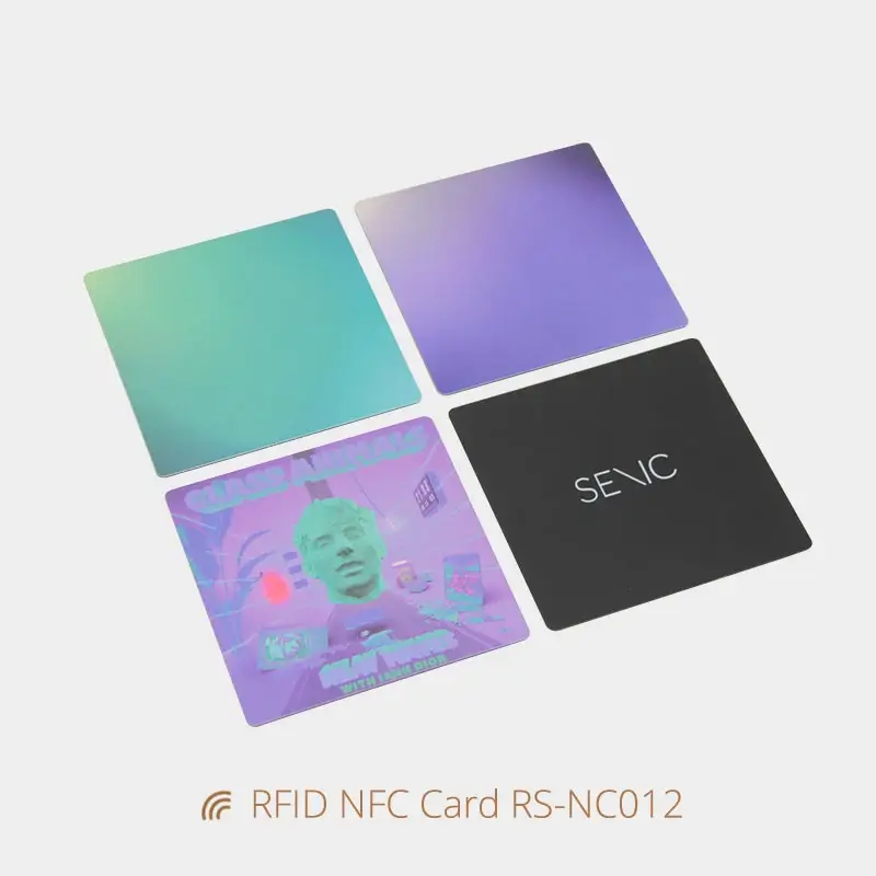 Customizable NFC Smart Card 70&times;70mm PVC Card