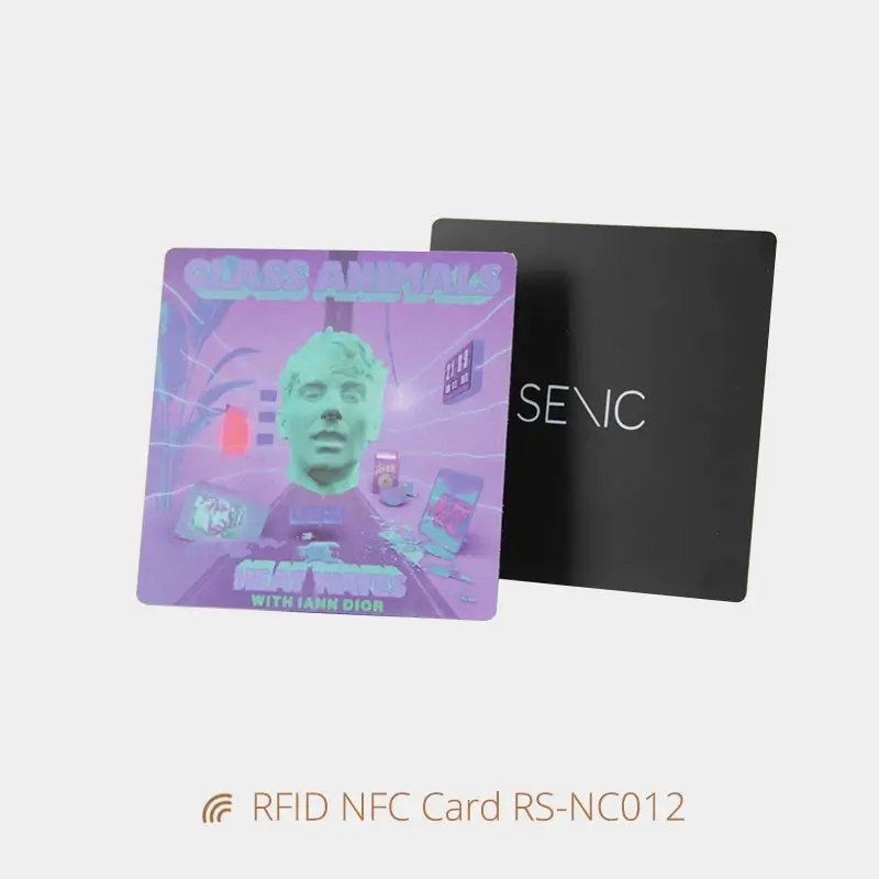 Customizable NFC Smart Card 70&times;70mm PVC Card
