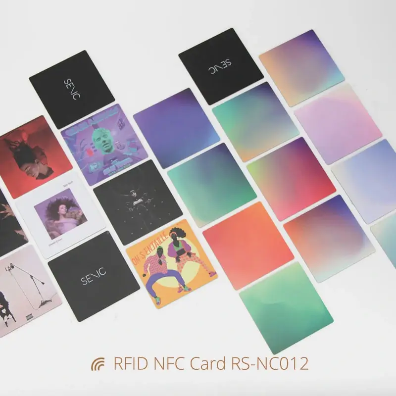 Customizable NFC Smart Card 70&times;70mm PVC Card